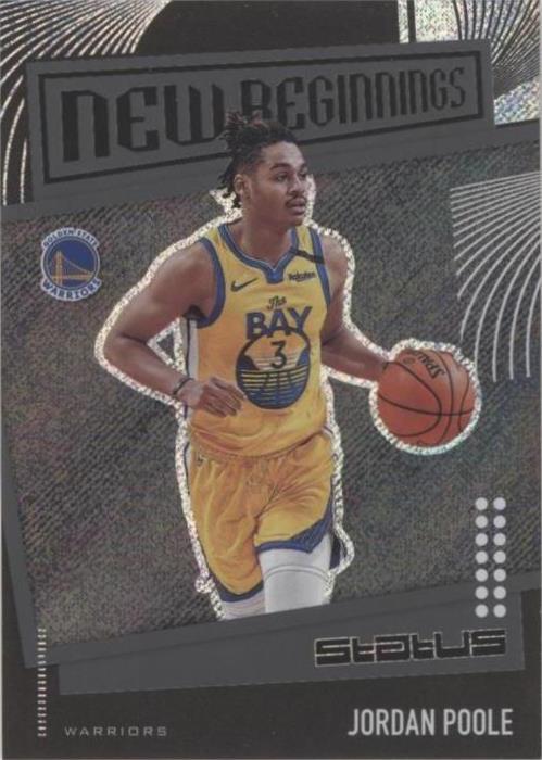 2019-20 Panini Status - Jordan Poole #18