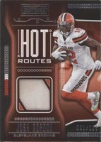 2018 Panini Playbook Josh Gordon #HR-18