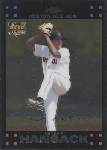 2007 Topps Chrome - Devern Hansack #284