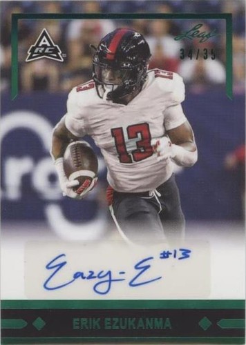 2021 Leaf Memories Erik Ezukanma #GLR-EE3