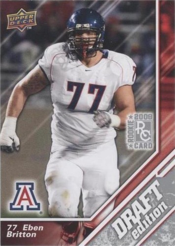 2009 Upper Deck Draft Edition Eben Britton #97