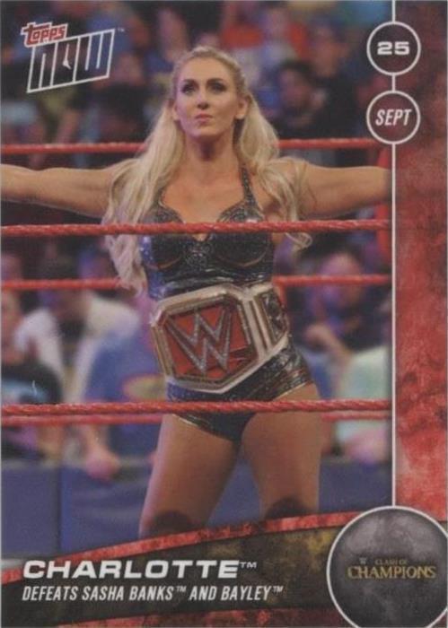 2016 Topps Now WWE - Charlotte #13