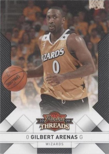 2009-10 Panini Threads - Gilbert Arenas #38