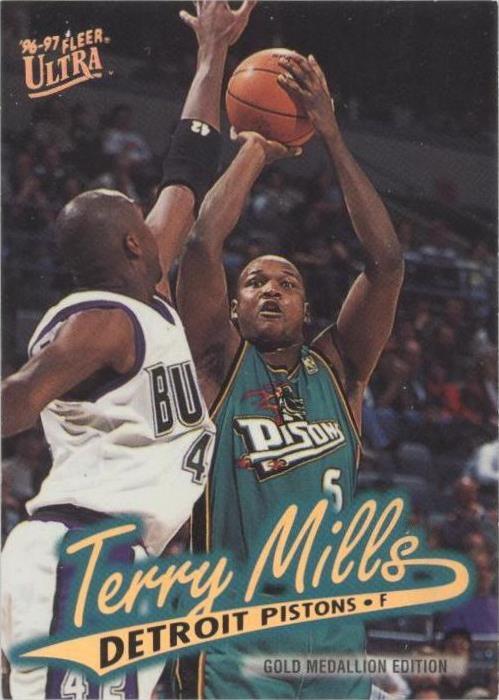 1996-97 Fleer Ultra - Terry Mills #G-182