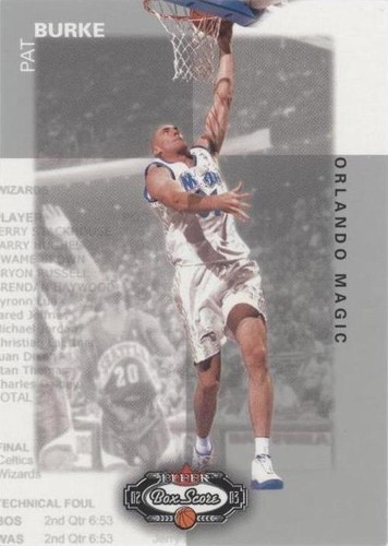 2002-03 Fleer Box Score - Pat Burke #142