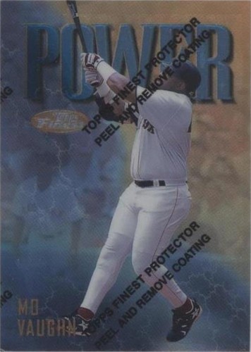 1997 Topps Finest - Mo Vaughn #153