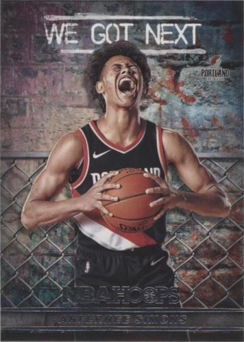 2018-19 Panini NBA Hoops - Anfernee Simons #WGN-24