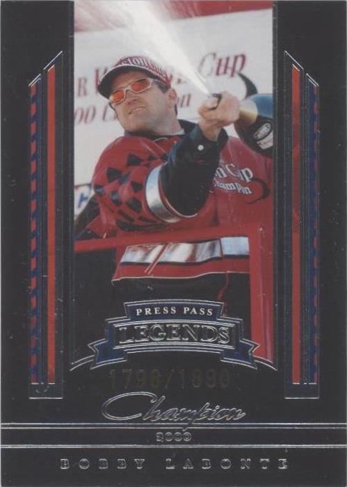 2005 Press Pass Legends - Bobby Labonte #42B