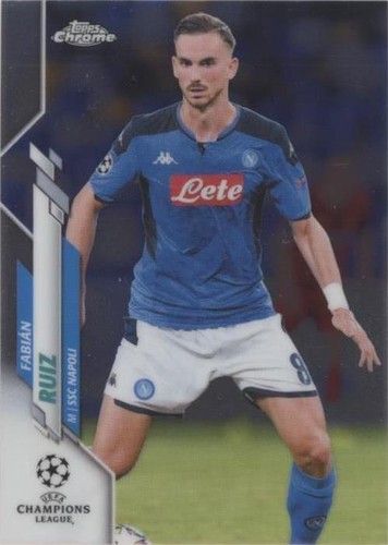 2019-20 Topps Chrome UCL Fabian Ruiz #41