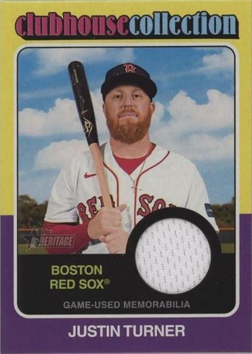 2024 Topps Heritage - Justin Turner #CCR-JT