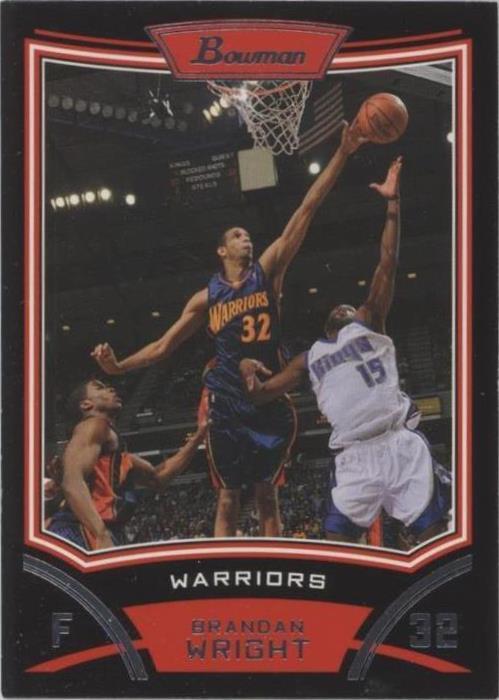 Selecciones y estrellas del draft de Bowman 2008-09 - Brandan Wright #31
