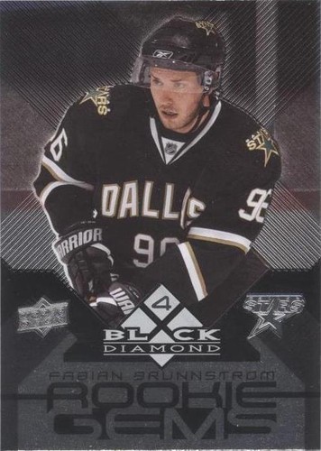2008-09 Upper Deck Black Diamond - Fabian Brunnstrom #201