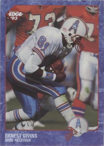 1993 Collector's Edge Ernest Givins #84