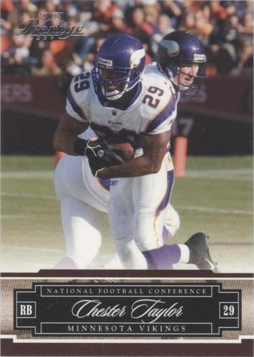 2007 Playoff Prestige Chester Taylor #82