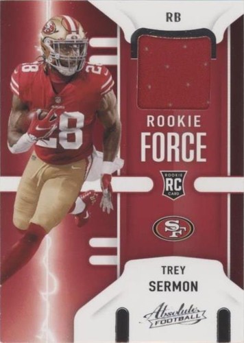 2021 Panini Absolute Trey Sermon #RF-TSE