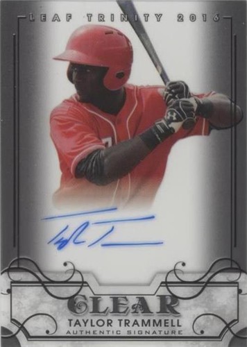 2016 Leaf Trinity - Taylor Trammell #CA-TT1