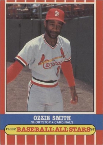 1987 Fleer Baseball All Stars - Ozzie Smith #41