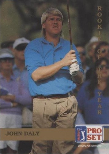 1992 Pro Set Golf - John Daly #187