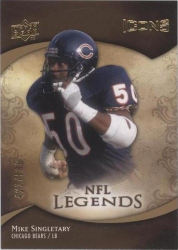2009 Upper Deck Icons Mike Singletary #189