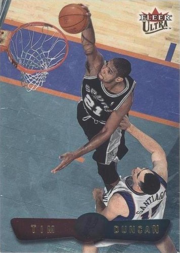2001-02 Fleer Ultra - Tim Duncan #90