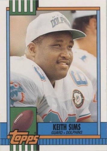 1990 Topps Traded Keith Sims #113T