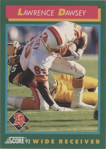 1992 Score Lawrence Dawsey #312