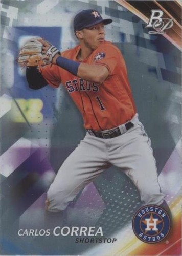 2017 Bowman Platinum - Carlos Correa #45