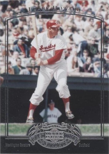 2005 Upper Deck Past Time Pennants - Frank Howard #29