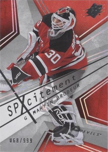 2008-09 SPx - Martin Brodeur #X40