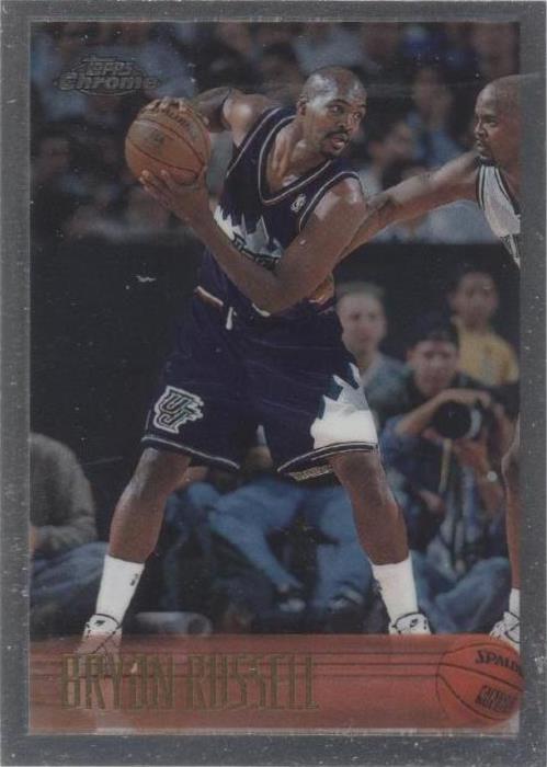 1996-97 Topps Chrome - Bryon Russell #190