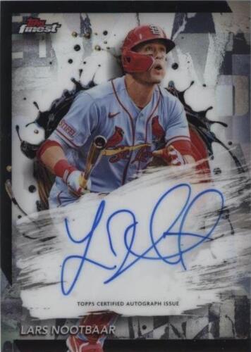 2024 Topps Series 1 Lars Nootbar Baseball Stars Auto 2024 Topps Series 1 Lars Nootbar Baseball Stars Auto