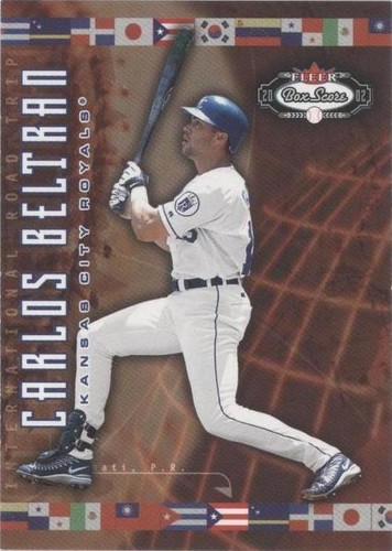 2002 Fleer Box Score - Carlos Beltran #212