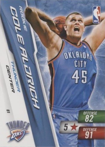 2010-11 Panini Adrenalyn XL - Cole Aldrich #81