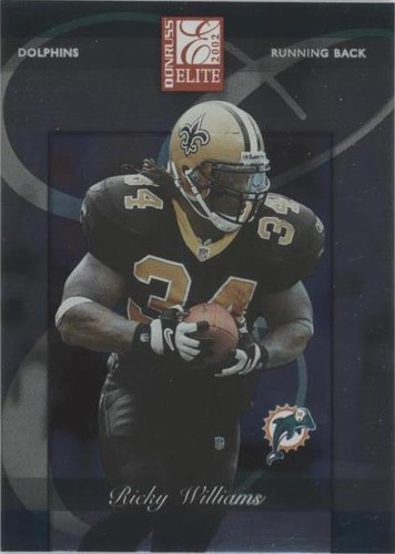2002 Donruss Elite Ricky Williams #80