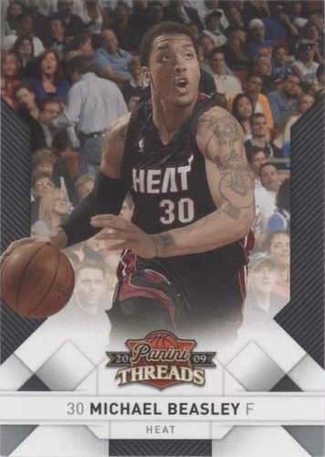 2009-10 Panini Threads - Michael Beasley #100