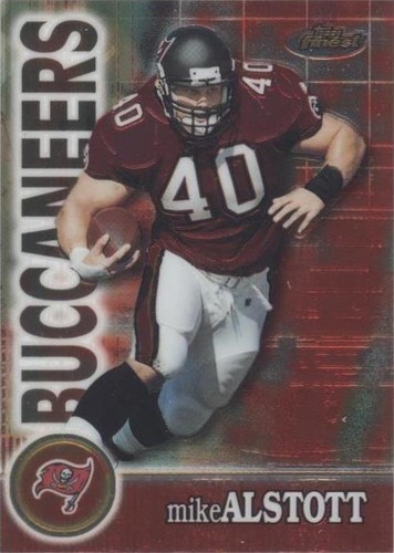 2000 Topps Finest Mike Alstott #33