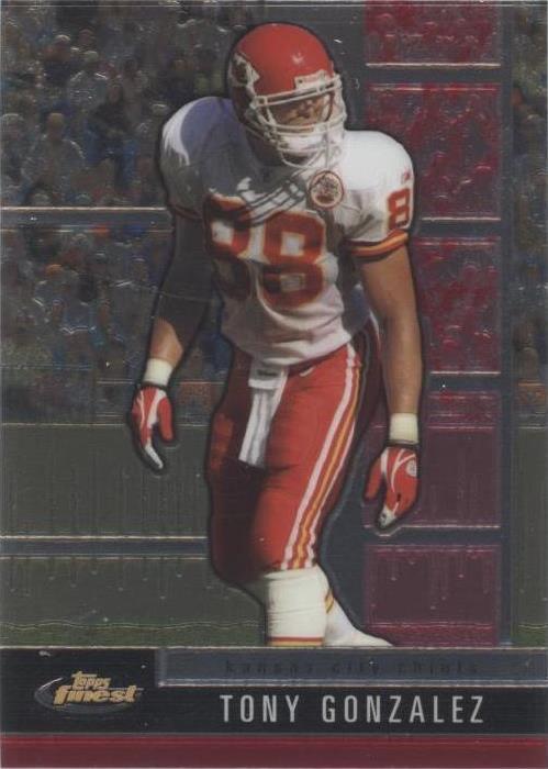 2008 Topps Finest Tony Gonzalez #83