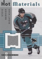 2005-06 Fleer Hot Prospects - Steve Bernier #HM-SB