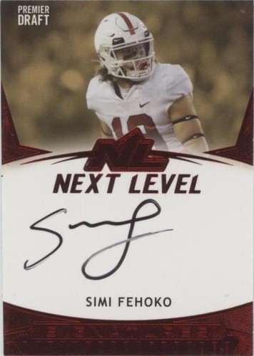 2021 Sage Premier Draft Simi Fehoko #21NL-SF