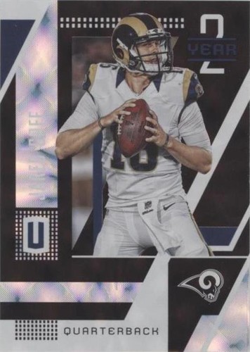 2017 Panini Unparalleled Jared Goff #YT-JG