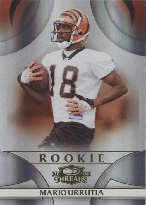 2008 Donruss Threads Mario Urrutia #212