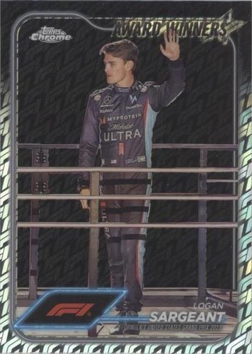 2024 Topps Chrome Formula 1 Logofractor Edition - Logan Sargeant #186