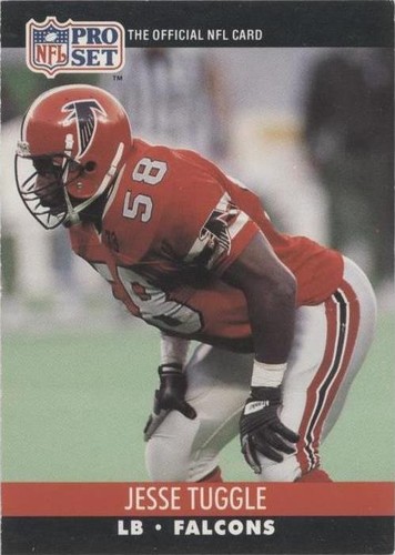 1990 Pro Set Jessie Tuggle #432