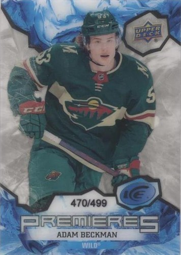 2021-22 Upper Deck Ice - Adam Beckman #225
