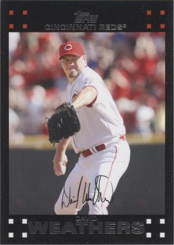 2007 Topps Updates & Highlights - Dave Weathers #UH58