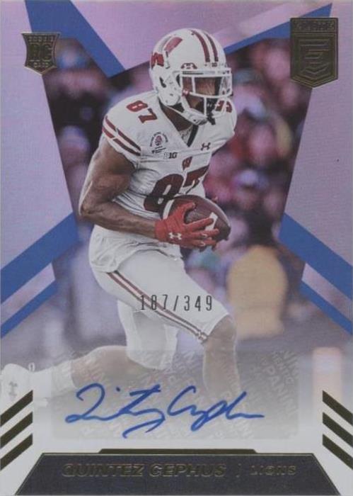 2020 Panini Donruss Elite Quintez Cephus #RA-QC