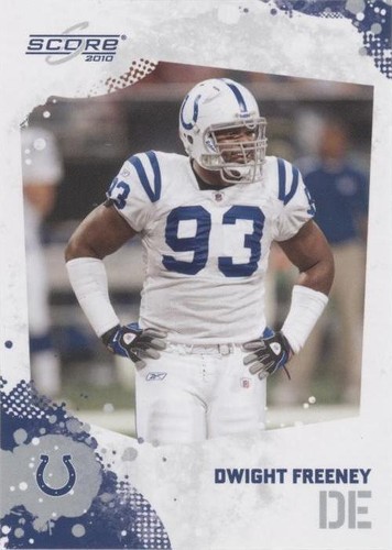 2010 Score Dwight Freeney #126