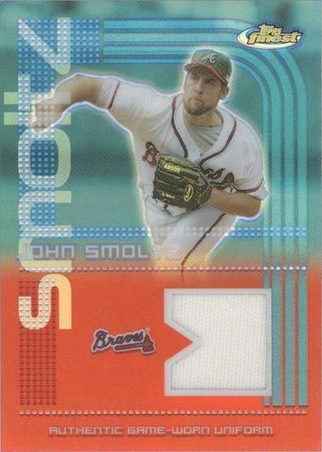 2004 Topps Finest - John Smoltz #FR-JS