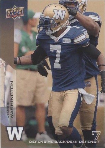 2014 Upper Deck CFL Demond Washington #146