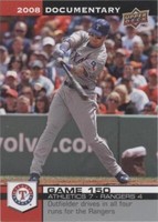 2008 Upper Deck Documentary - Josh Hamilton #4523